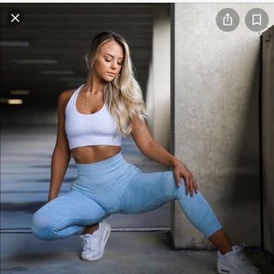 NVGTN Icy Blue Camo Leggings